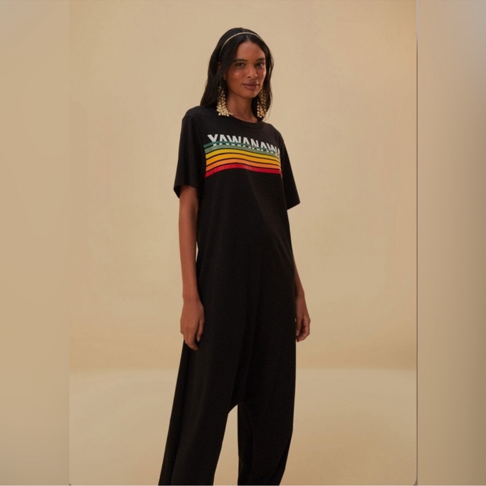 FARM Rio Yawanawa Carioca Longsleeve Jumpsuit